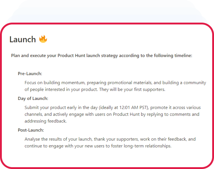Thumbnail of the Product Hunt guide
